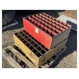 (2) Small Bolt Bins and Contents