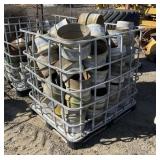 Metal Basket of 10" Caps & Couplings