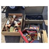 (3) Pallets of Tools & Boxes