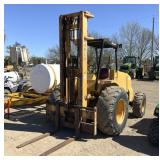 HARLO HP6500 6500Lb Capacity RT Forklift, 4wd