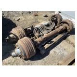 Set of (2) 409 Axles