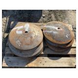 Pallet of Approx. (20) Disc Blades