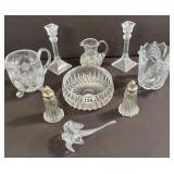 CRYSTAL SERVING PIECES