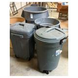 Waste Cans, As shown