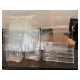 Display Stands, Plastic (all as shown)