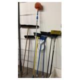 Brooms, (all as shown)