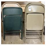 Folding Chairs, (6)