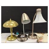 Lamps, Desk (3) as shown