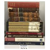 Books, (all as shown)