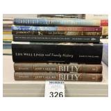 Books (all as shown)