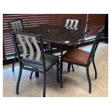 Table with 4 chairs
