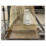 Silver Tray w/ Pest Net