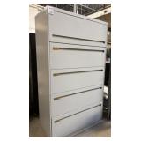 File Cabinet, Lateral 5 Drawer
