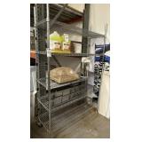 Shelving  on casters