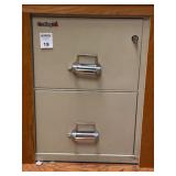 File Cabinet, FireKing fire proof 2 dwr