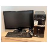 Computer, Monitor, Keyboard, Mouse