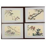 Artwork, Japanese Watercolor 'Bird' (4)