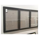 Display Case, Wall Mount, 3 Door