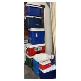 Coolers, all as shown