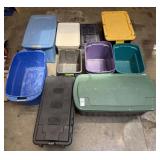 Storage Tubs (11 as shown)