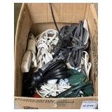 Extension Cords, all in the tub