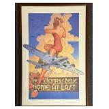 Framed Print, Memphis Belle