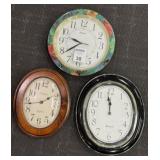 Clocks, (3)