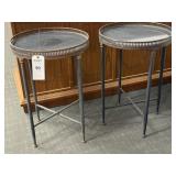 Table, Metal with Stone top