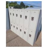 12 LOCKER UNIT OFFSITE