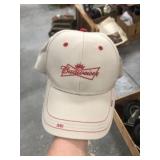 2 BUDWEISER CAPS