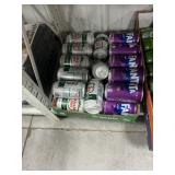 10 FANTA GRAPE, 13 GINGER ALE