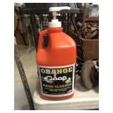ORANGE GOOP HAND CLEANER
