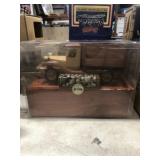 WOODEN TRUCK IN SHOWCASE
