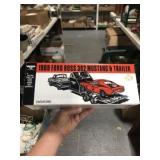 DIECAST TRAILER AND MUSTANG