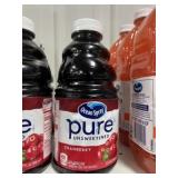 2 BOTTLES OCEAN SPRAY CRANBERRY JUICE