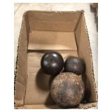 IRON CANNON BALLS