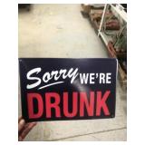 SORRY SIGN