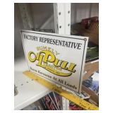 REPRO METAL RUMELY OIL PULL SIGN
