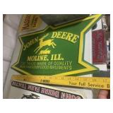 REPRO METAL JOHN DEERE SIGN