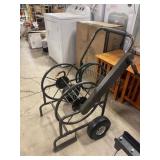 HEAVY METAL HOSE REEL, UNASSEMBLED IN BOX