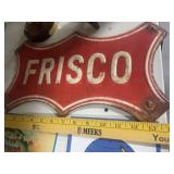 REPRO METAL FRISCO SIGN