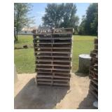STACK OF PALLETS
