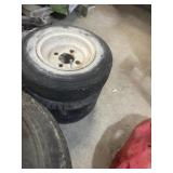 PAIR OF TIRES AND WHEELS