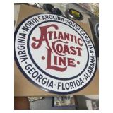 REPRO METAL ATLANTIC COAST SIGN