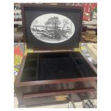 JOHN DEERE WOODEN BOX