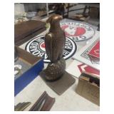 PAIR OF CASE IRON BOOKENDS
