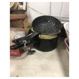 GRANITE AND ENAMEL WARE