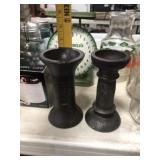 PAIR OF CANDLE HOLDERS
