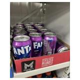 18 CANS FANTA GRAPE SODA