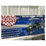 GOLF CART DIAMOND SEAT COVER